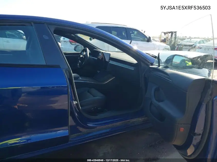 5YJSA1E5XRF536503 2024 Tesla Model S Long Range