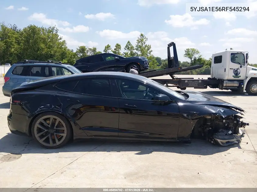 2024 Tesla Model S Long Range VIN: 5YJSA1E56RF545294 Lot: 45494782
