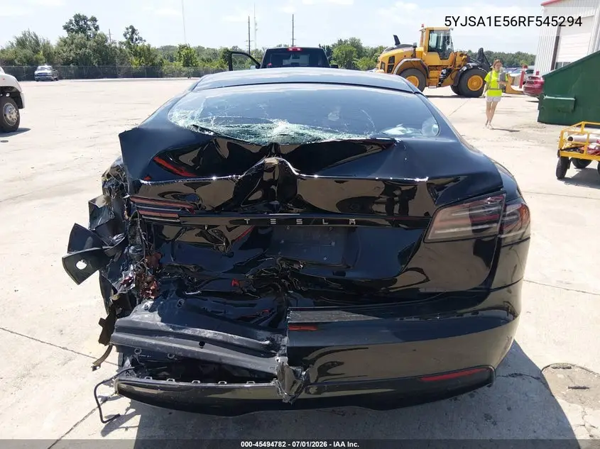 2024 Tesla Model S Long Range VIN: 5YJSA1E56RF545294 Lot: 45494782
