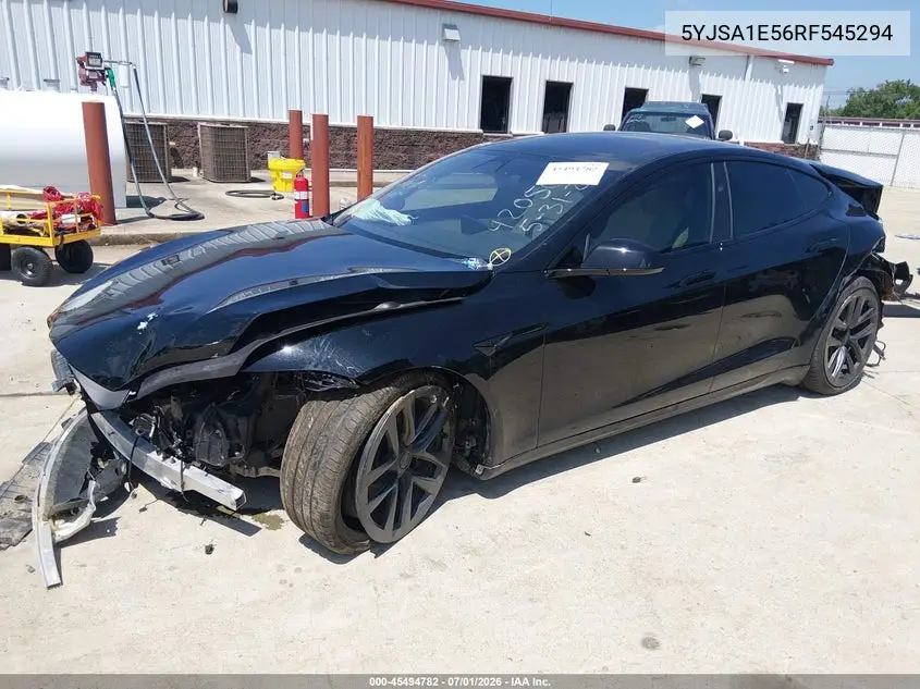 2024 Tesla Model S Long Range VIN: 5YJSA1E56RF545294 Lot: 45494782