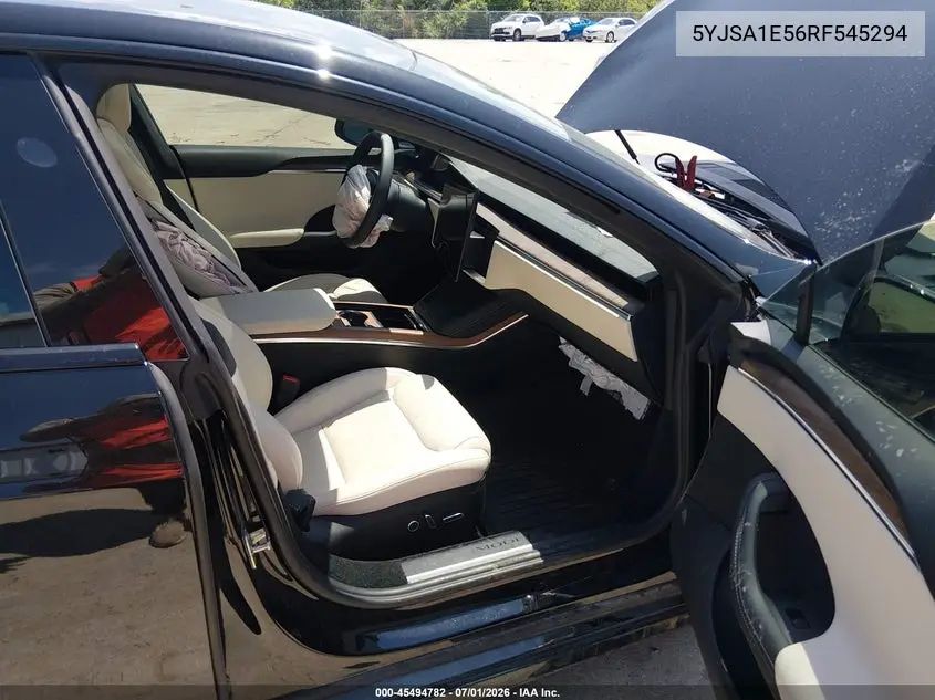 2024 Tesla Model S Long Range VIN: 5YJSA1E56RF545294 Lot: 45494782