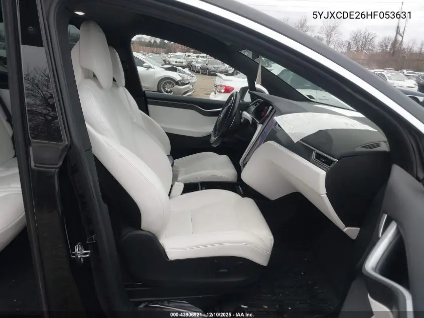 5YJXCDE26HF053631 2017 Tesla Model X 100D/75D/90D