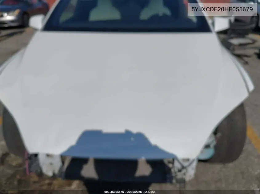 2017 Tesla Model X 100D/75D/90D VIN: 5YJXCDE20HF055679 Lot: 45305576