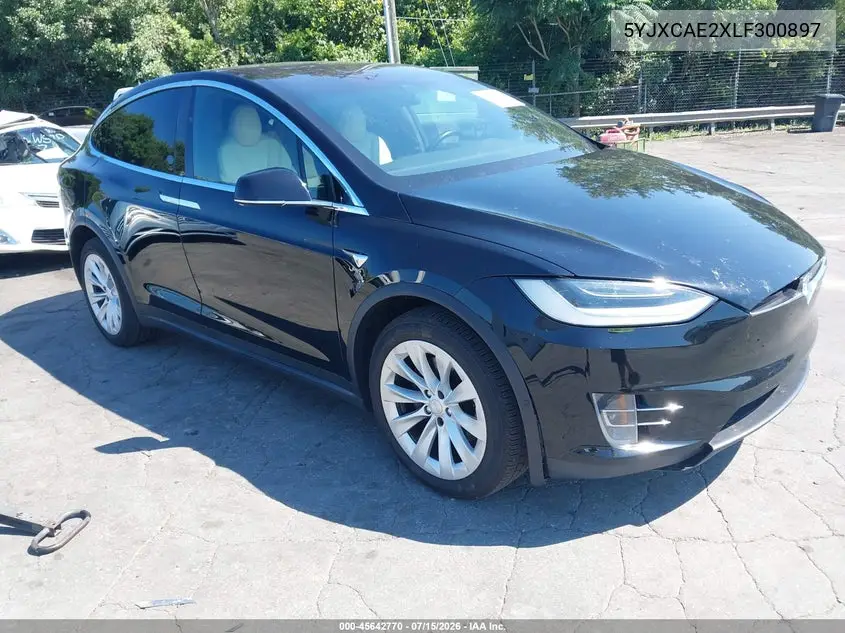 2020 Tesla Model X Long Range Dual Motor All-Wheel Drive/Long Range Plus Dual Motor All-Wheel Drive VIN: 5YJXCAE2XLF300897 Lot: 45642770