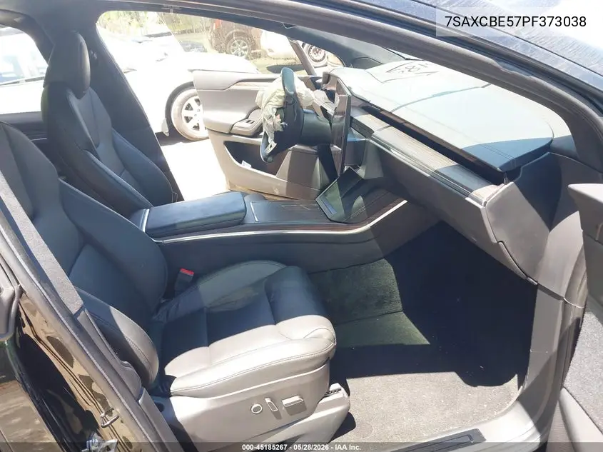 2023 Tesla Model X VIN: 7SAXCBE57PF373038 Lot: 45185267