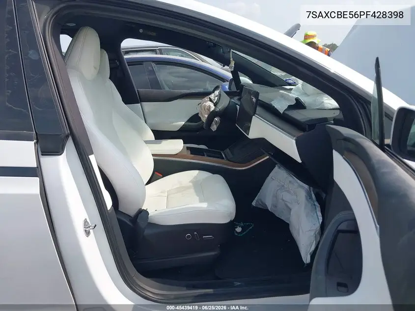 2023 Tesla Model X Dual Motor All-Wheel Drive/Standard Range VIN: 7SAXCBE56PF428398 Lot: 45439419