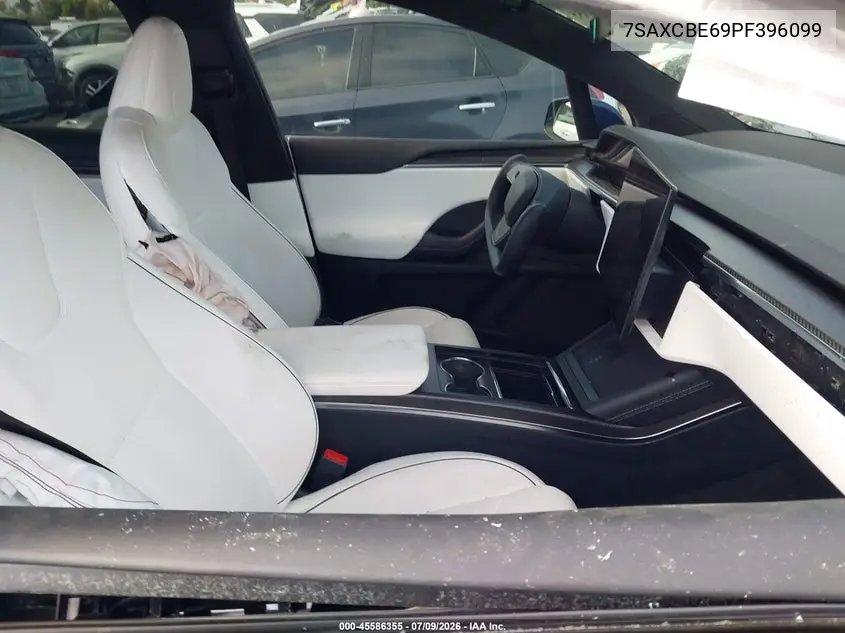2023 Tesla Model X Plaid Tri Motor All-Wheel Drive VIN: 7SAXCBE69PF396099 Lot: 45586355