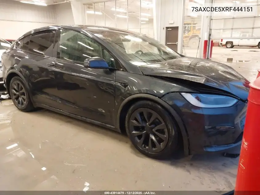 7SAXCDE5XRF444151 2024 Tesla Model X Long Range