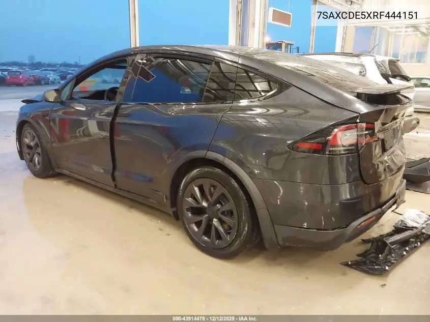 7SAXCDE5XRF444151 2024 Tesla Model X Long Range
