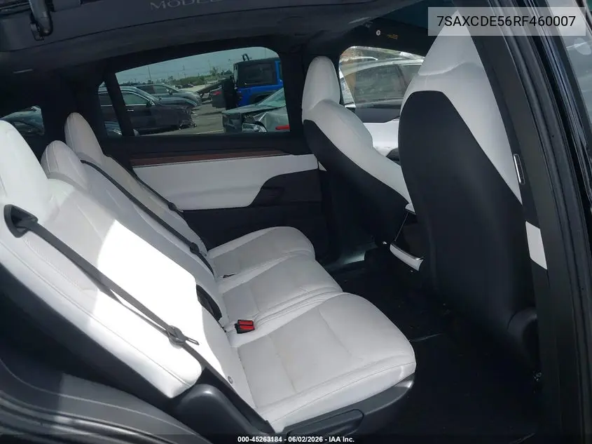 2024 Tesla Model X Long Range VIN: 7SAXCDE56RF460007 Lot: 45263184
