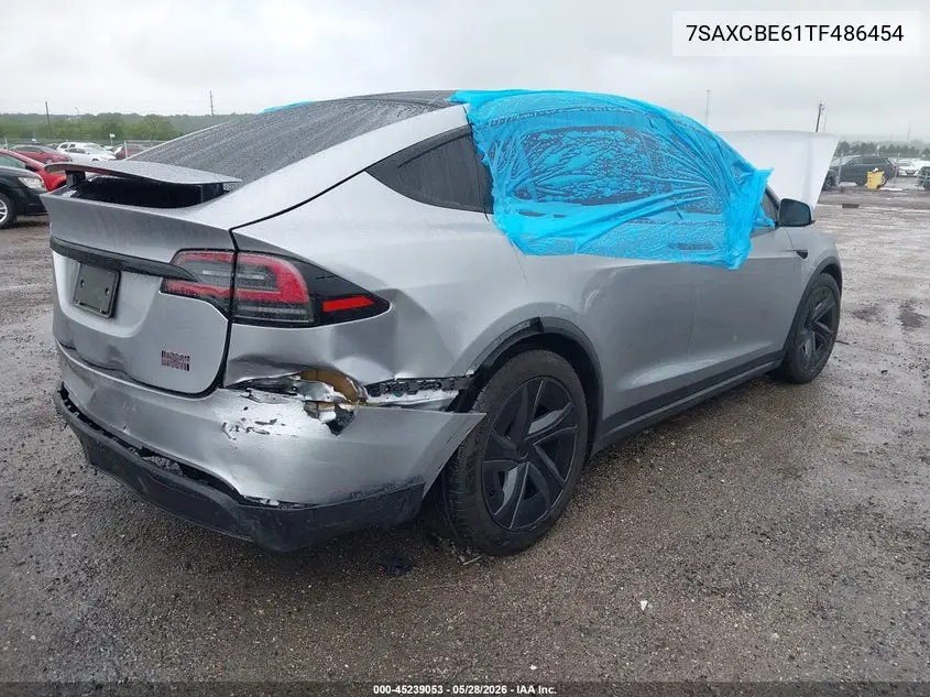 2026 Tesla Model X Plaid/Signature Series VIN: 7SAXCBE61TF486454 Lot: 45239053