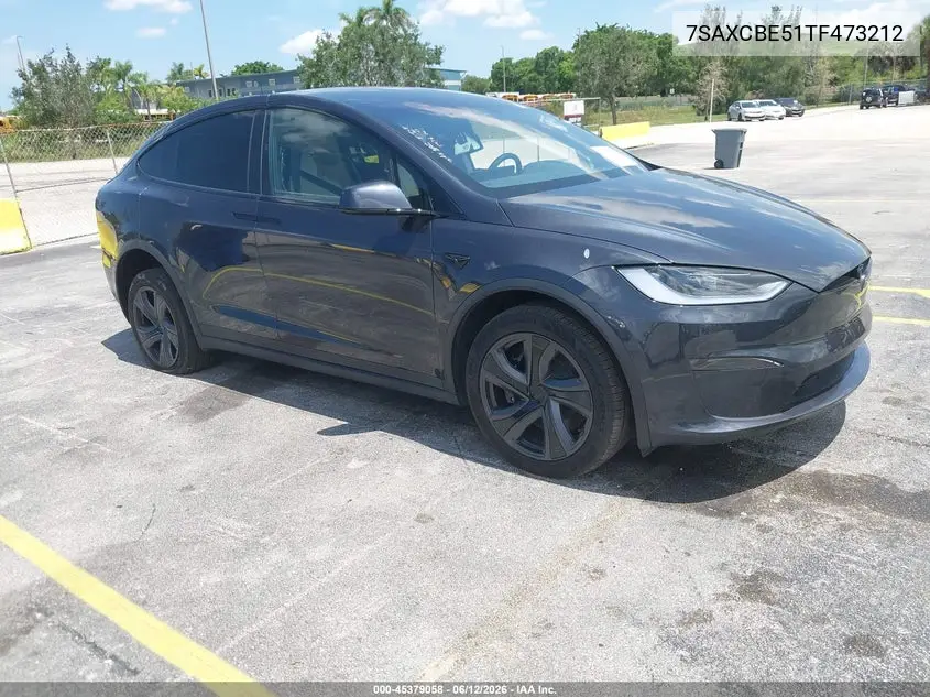 2026 Tesla Model X All-Wheel Drive VIN: 7SAXCBE51TF473212 Lot: 45379058