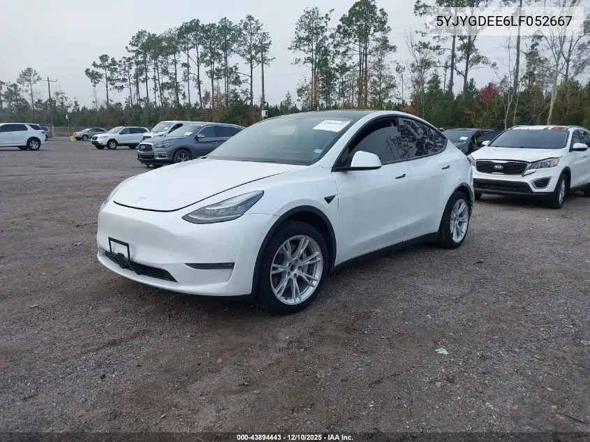 5YJYGDEE6LF052667 2020 Tesla Model Y Long Range Dual Motor All-Wheel Drive