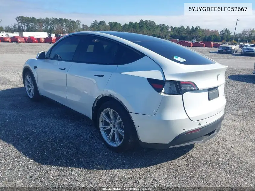 5YJYGDEE6LF052667 2020 Tesla Model Y Long Range Dual Motor All-Wheel Drive