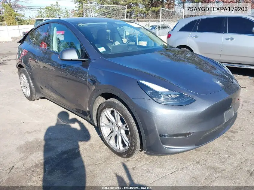 7SAYGDEEXPA179203 2023 Tesla Model Y Awd/Long Range Dual Motor All-Wheel Drive