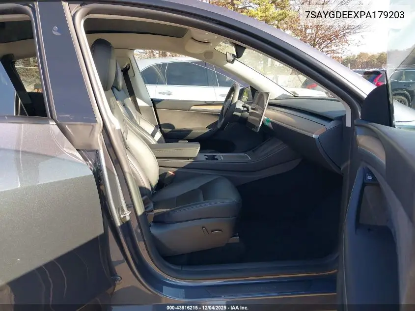 7SAYGDEEXPA179203 2023 Tesla Model Y Awd/Long Range Dual Motor All-Wheel Drive