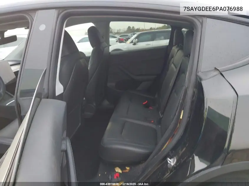 7SAYGDEE6PA076988 2023 Tesla Model Y Awd/Long Range Dual Motor All-Wheel Drive