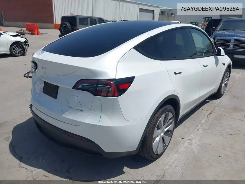 2023 Tesla Model Y Awd/Long Range Dual Motor All-Wheel Drive VIN: 7SAYGDEEXPA095284 Lot: 45673772