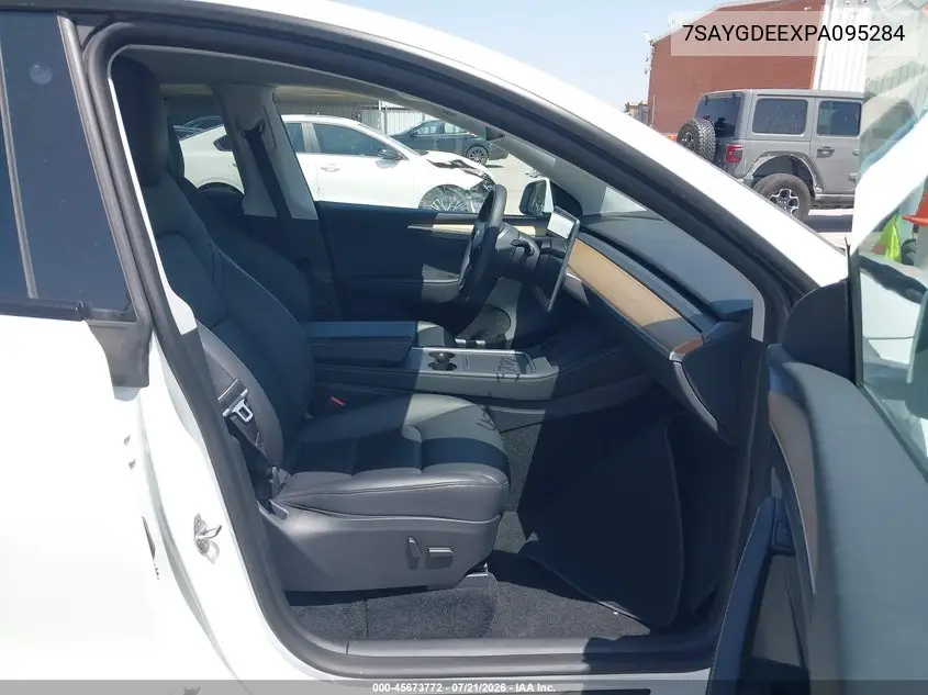 2023 Tesla Model Y Awd/Long Range Dual Motor All-Wheel Drive VIN: 7SAYGDEEXPA095284 Lot: 45673772