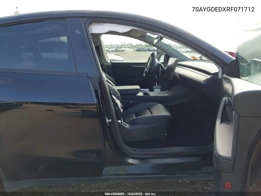 7SAYGDEDXRF071712 2024 Tesla Model Y Rwd
