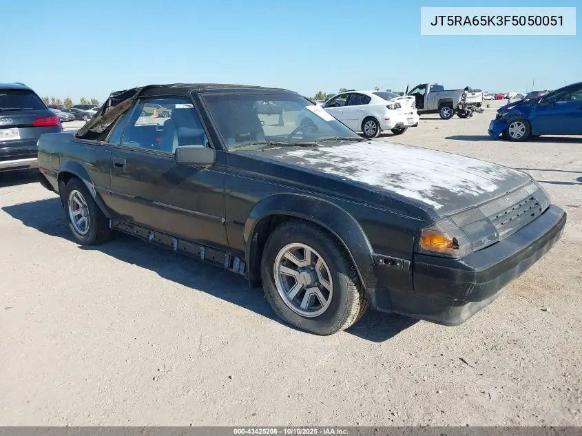 1985 Toyota Celica Gts VIN: JT5RA65K3F5050051 Lot: 43425206