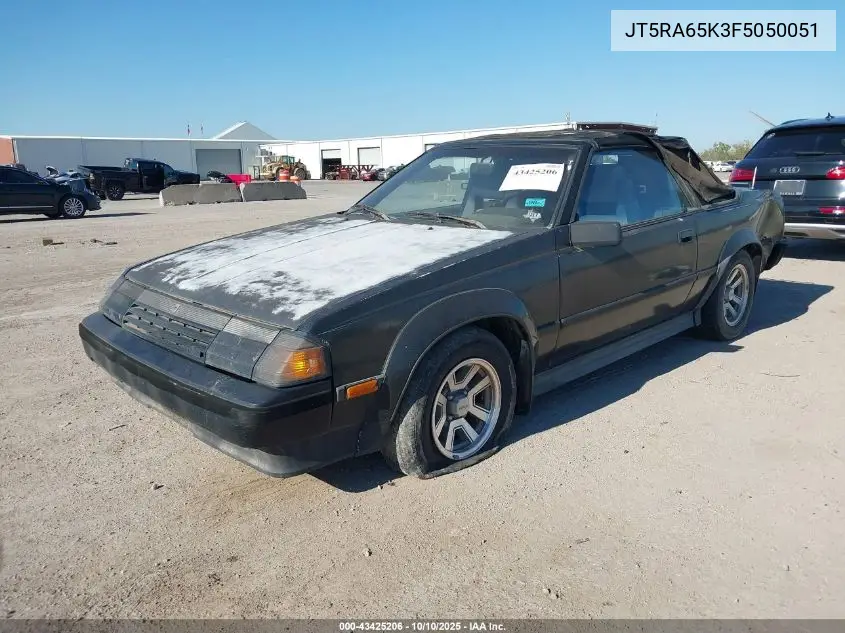 1985 Toyota Celica Gts VIN: JT5RA65K3F5050051 Lot: 43425206