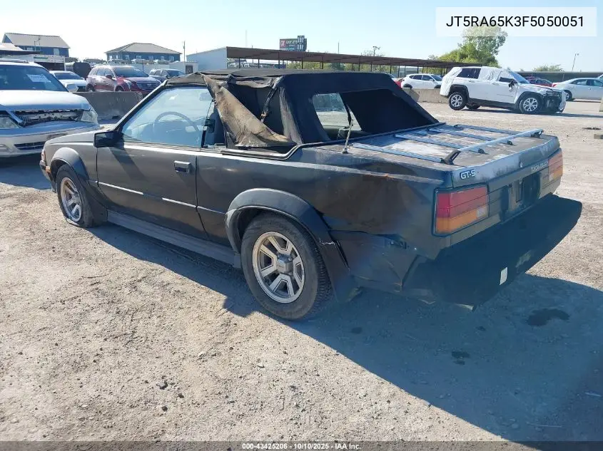 1985 Toyota Celica Gts VIN: JT5RA65K3F5050051 Lot: 43425206
