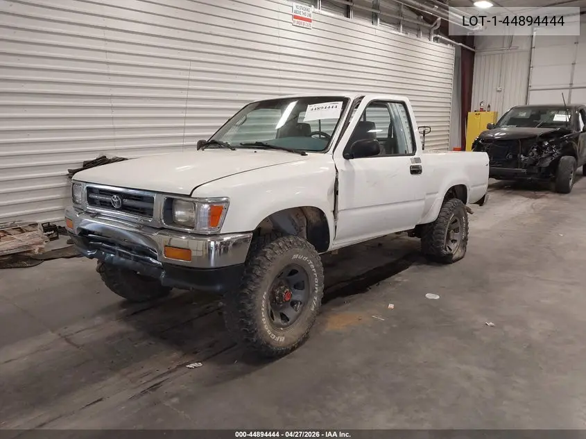 1995 Toyota Pickup VIN: ID44062COLO Lot: 44894444