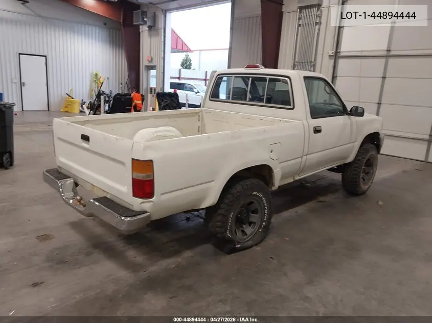 1995 Toyota Pickup VIN: ID44062COLO Lot: 44894444