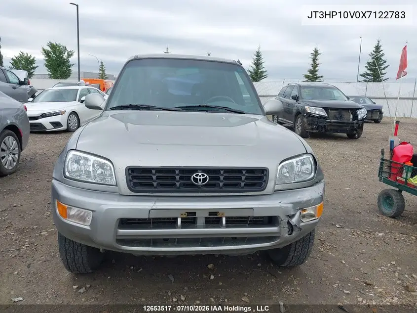1999 Toyota Rav4 VIN: JT3HP10V0X7122783 Lot: 12653517x