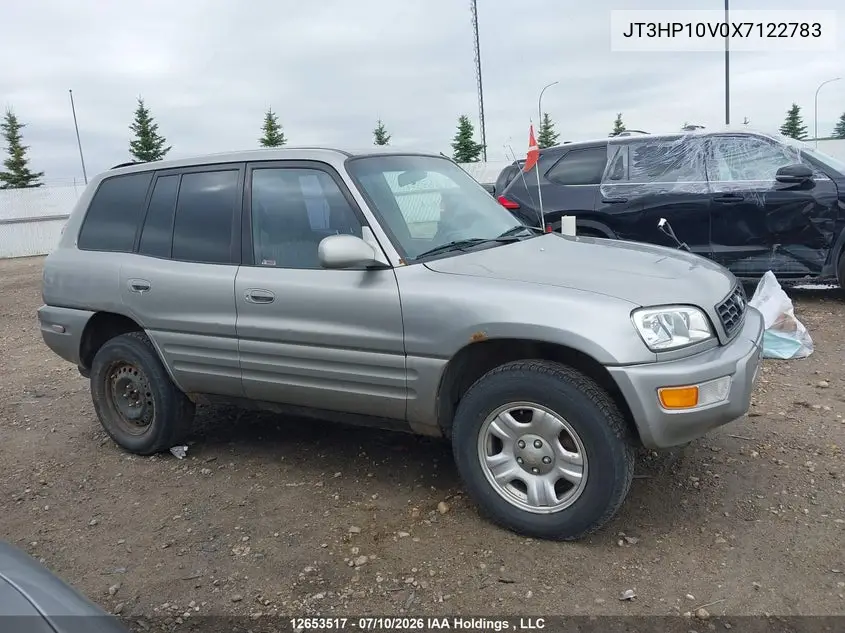 1999 Toyota Rav4 VIN: JT3HP10V0X7122783 Lot: 12653517x