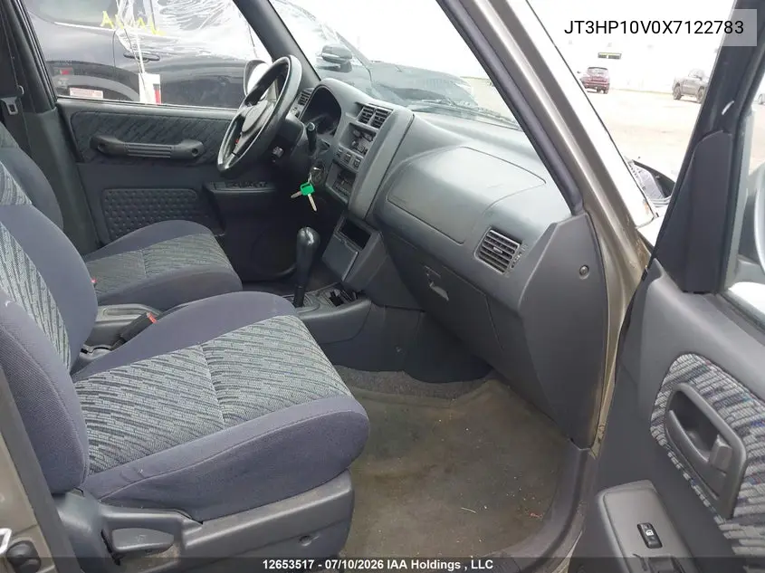1999 Toyota Rav4 VIN: JT3HP10V0X7122783 Lot: 12653517x