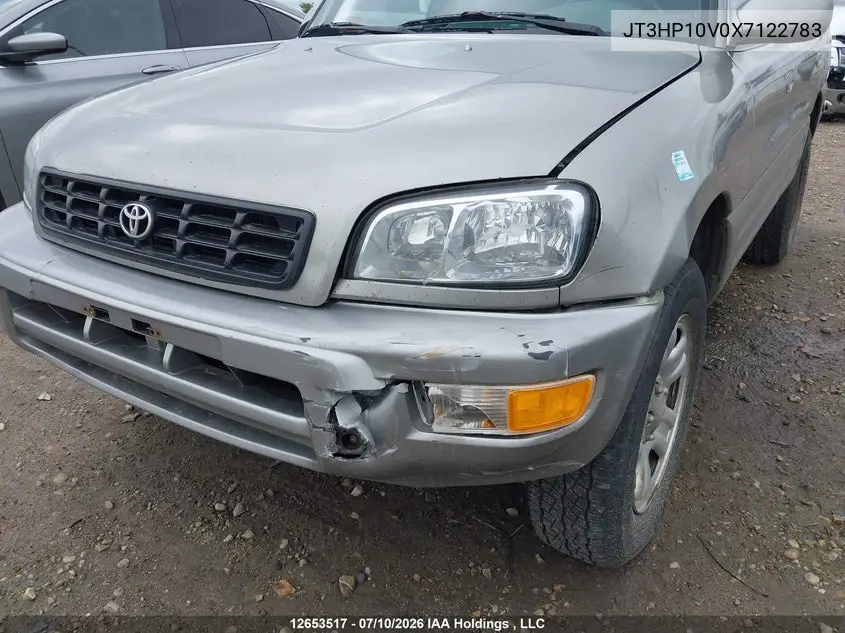 1999 Toyota Rav4 VIN: JT3HP10V0X7122783 Lot: 12653517x