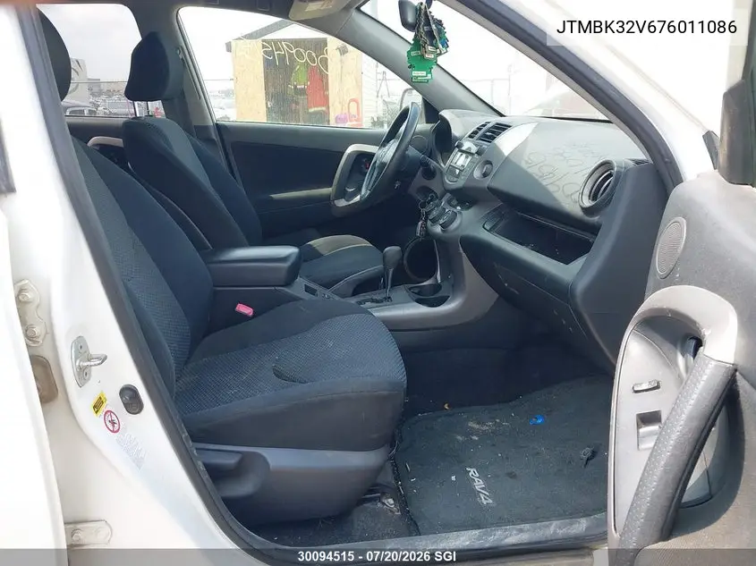 2007 Toyota Rav4 Sport VIN: JTMBK32V676011086 Lot: 30094515