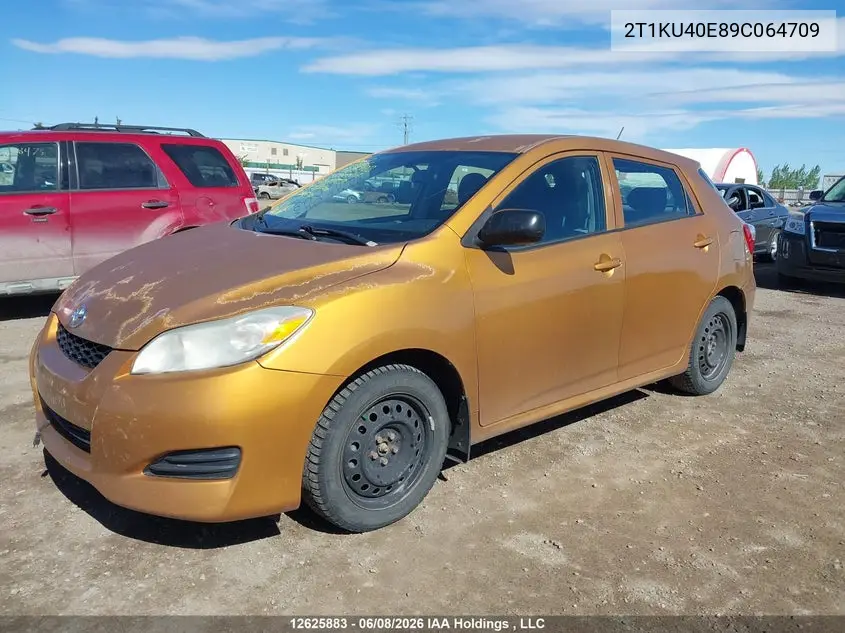 2009 Toyota Corolla Matrix VIN: 2T1KU40E89C064709 Lot: 12625883