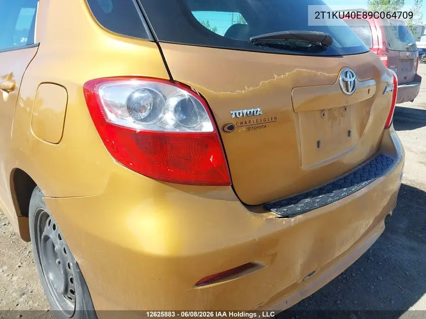 2009 Toyota Corolla Matrix VIN: 2T1KU40E89C064709 Lot: 12625883