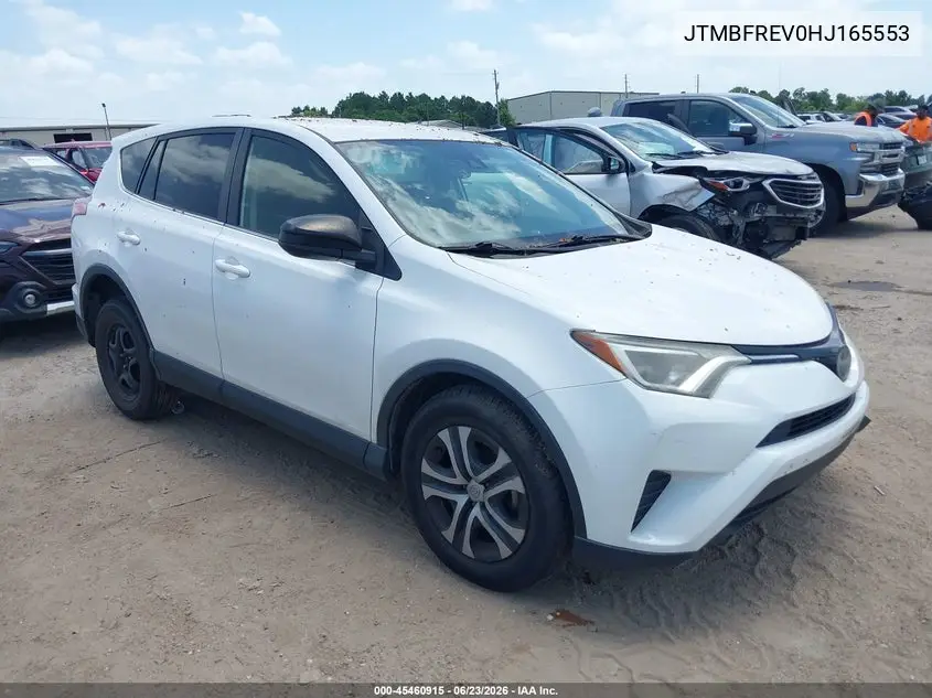 2017 Toyota Rav4 Le VIN: JTMBFREV0HJ165553 Lot: 45460915