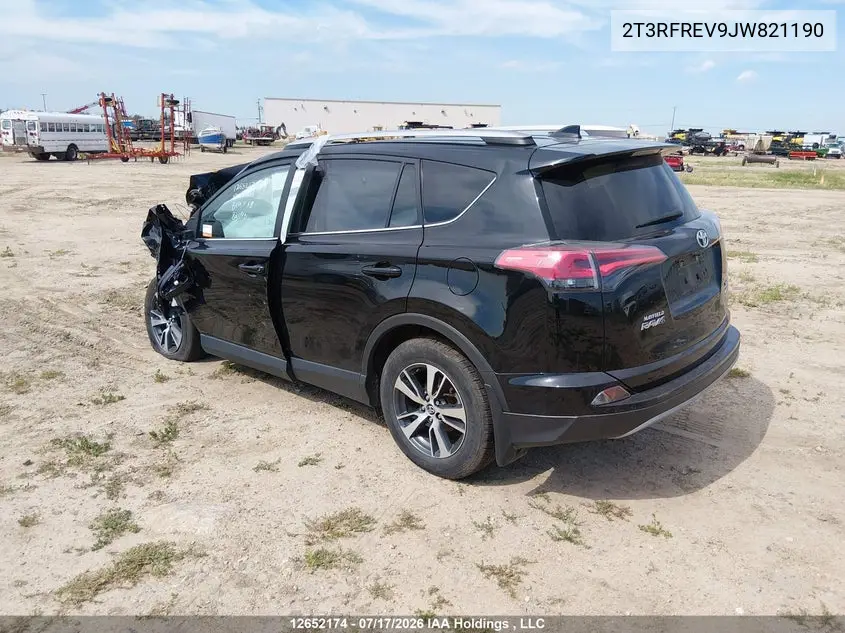 2018 Toyota Rav4 Adventure/Xle VIN: 2T3RFREV9JW821190 Lot: 12652174