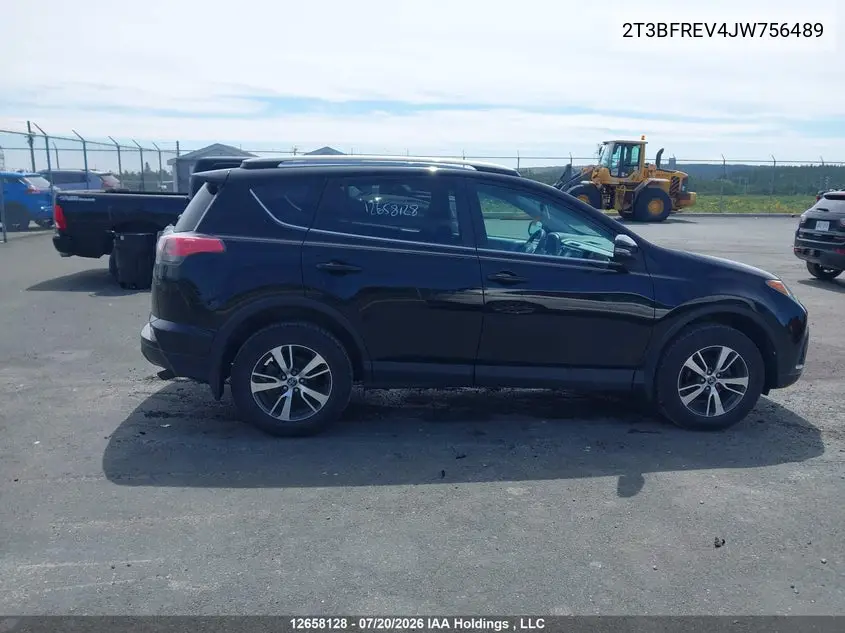2018 Toyota Rav4 Le VIN: 2T3BFREV4JW756489 Lot: 12658128