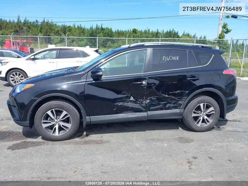 2018 Toyota Rav4 Le VIN: 2T3BFREV4JW756489 Lot: 12658128