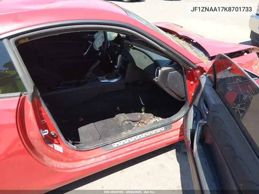 2019 Toyota 86 VIN: JF1ZNAA17K8701733 Lot: 45035193
