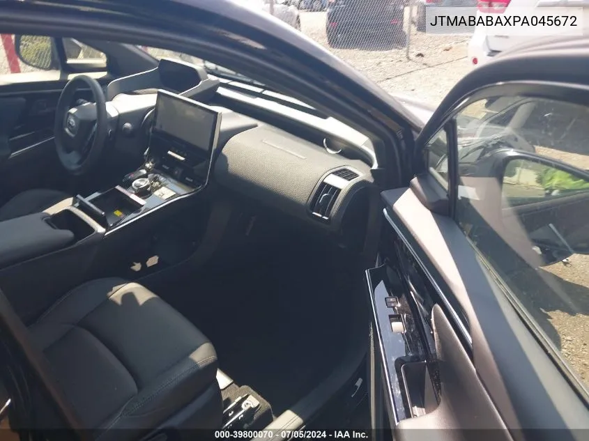 2023 Subaru Solterra Limited VIN: JTMABABAXPA045672 Lot: 39800070