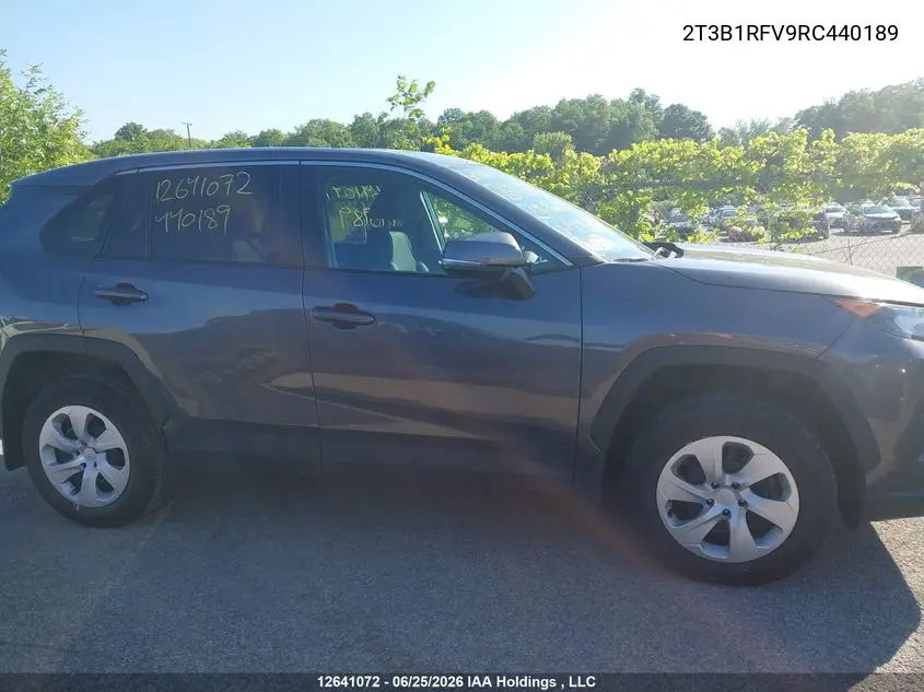 2024 Toyota Rav4 VIN: 2T3B1RFV9RC440189 Lot: 12641072