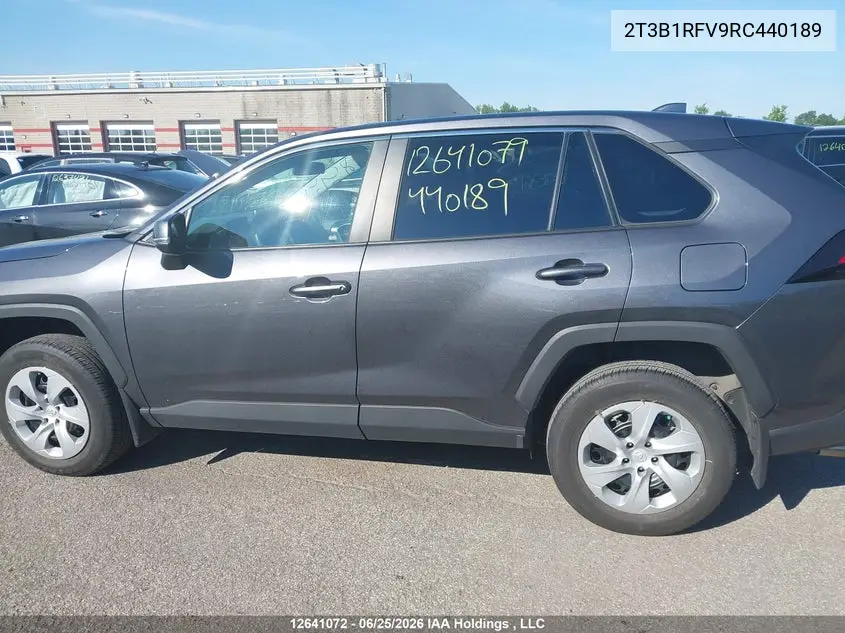 2024 Toyota Rav4 VIN: 2T3B1RFV9RC440189 Lot: 12641072