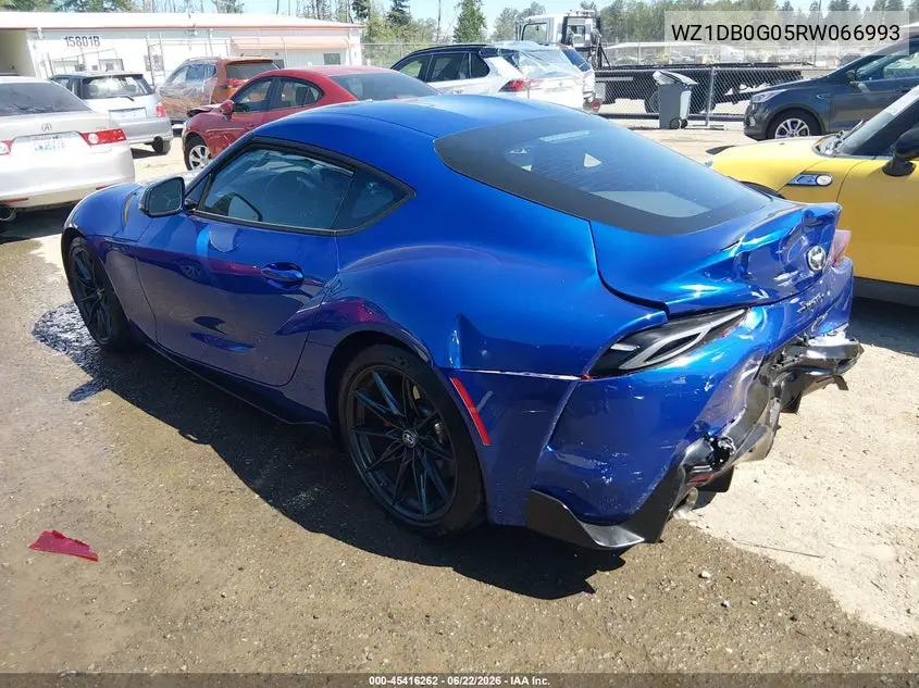 2024 Toyota Gr Supra 3.0 Premium VIN: WZ1DB0G05RW066993 Lot: 45416262