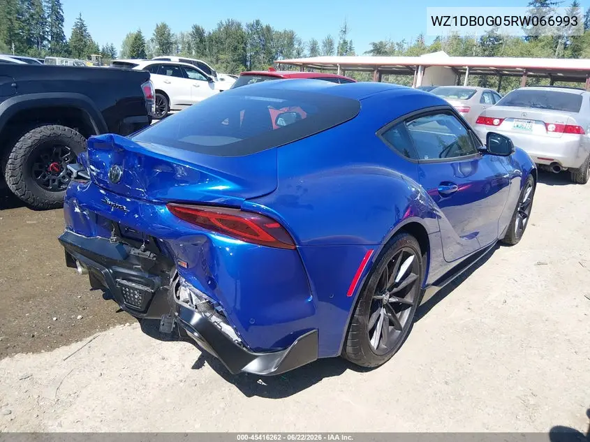 2024 Toyota Gr Supra 3.0 Premium VIN: WZ1DB0G05RW066993 Lot: 45416262