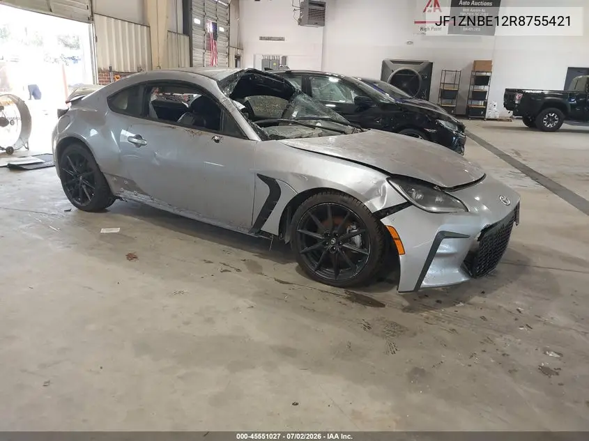 2024 Toyota Gr86 Premium VIN: JF1ZNBE12R8755421 Lot: 45551027