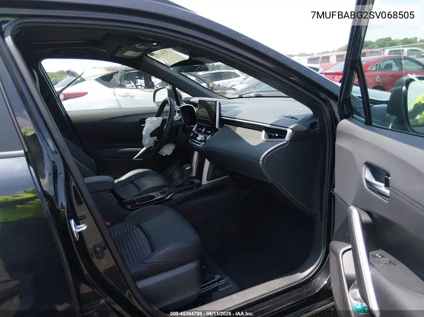2025 Toyota Corolla Cross Hybrid Xse VIN: 7MUFBABG2SV068505 Lot: 45364708