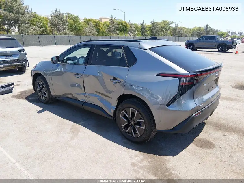 2026 Toyota Bz Xle Plus VIN: JTMBCAEB3TA008933 Lot: 45178546