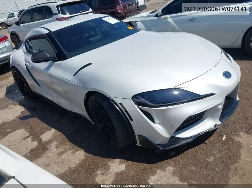 2026 Toyota Gr Supra Mkv Final Edition VIN: WZ1DB0G06TW074141 Lot: 45204763